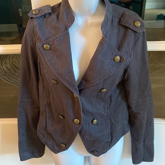 Utility jacket navy blue size medium - Picture 2 of 3